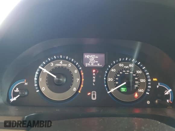 2012 Honda Odyssey LX z VIN 5FNRL5H27CB056122, wystawiony jako Copart lot #64291145 z przebiegiem 146 450 mil mil oraz Szkoda całkowita • Salvage title. Historia ofert i sprzedaży dostępna na DreamBid. Obrazek 9.