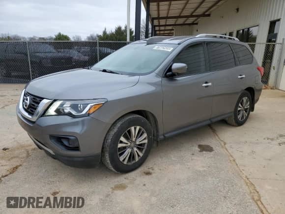 2019 Nissan Pathfinder Platinum with VIN 5N1DR2MN0KC640165, listed as a Copart auction lot 87662555 with 125,284 mi miles and Clean title. Bid and sale history available at DreamBid. Image 1.