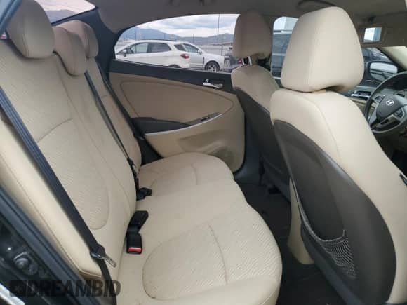 2013 Hyundai Accent GLS z VIN KMHCU4AE3DU380657, wystawiony jako Copart lot #81060905 z przebiegiem Nie podano mil oraz Szkoda całkowita • Salvage title. Historia ofert i sprzedaży dostępna na DreamBid. Obrazek 10.