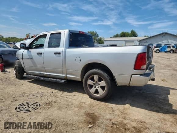 2012 Ram 1500 Express с VIN 1C6RD6FT0CS322959, выставлен на аукционе Copart как лот 70642285 с пробегом Не указан миль и Списание • Salvage title. История ставок и продаж доступна на DreamBid. Изображение 2.