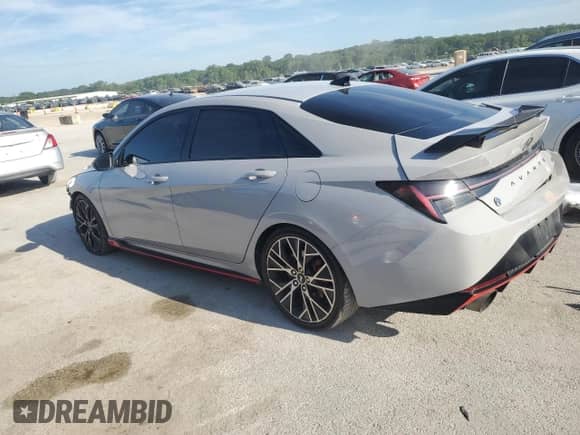 2023 Hyundai Elantra с VIN KMHLW4AK3PU011642, выставлен на аукционе Copart как лот 62579075 с пробегом 24 223 миль миль и Списание • Salvage title. История ставок и продаж доступна на DreamBid. Изображение 2.