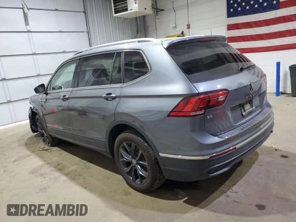 2024 Volkswagen Tiguan SE с VIN 3VVMB7AX1RM181363, выставлен на аукционе Copart как лот 66954575 с пробегом 7 796 миль миль и Списание • Salvage title. История ставок и продаж доступна на DreamBid. Изображение 2.