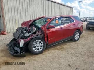 2019 Chevrolet Equinox LT with VIN 2GNAXKEV5K6185776, listed as a Copart auction lot 85515865 with Not provided miles and Salvage title. Bid and sale history available at DreamBid. Image 1.
