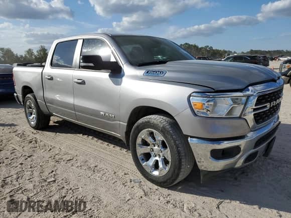 2022 Ram 1500 Big Horn с VIN 1C6RREFG4NN425348, выставлен на аукционе Copart как лот 77010954 с пробегом 82 609 миль миль и Списание • Salvage title. История ставок и продаж доступна на DreamBid. Изображение 4.