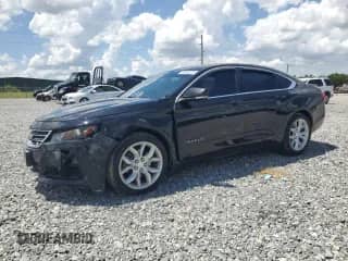 2017 Chevrolet Impala LT с VIN 2G1105S30H9182026, выставлен на аукционе Copart как лот 66383205 с пробегом 76 590 миль миль и Списание • Salvage title. История ставок и продаж доступна на DreamBid. Изображение 1.