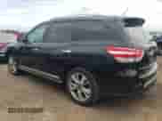 2014 Nissan Pathfinder Platinum Hybrid with VIN 5N1CR2MM9EC640852, listed as a Copart auction lot 58529935 with 70,162 mi miles and Clean title. Bid and sale history available at DreamBid. Image 2.