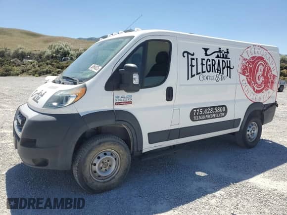 2019 Ram ProMaster Cargo с VIN 3C6TRVAG7KE565603, выставлен на аукционе Copart как лот 60540035 с пробегом 66 730 миль миль и Списание • Salvage title. История ставок и продаж доступна на DreamBid. Изображение 1.