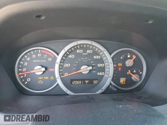 2006 Honda Pilot EX-L with VIN 5FNYF18746B029472, listed as a Copart auction lot 69482795 with 120,691 mi miles and Salvage title. Bid and sale history available at DreamBid. Image 9.