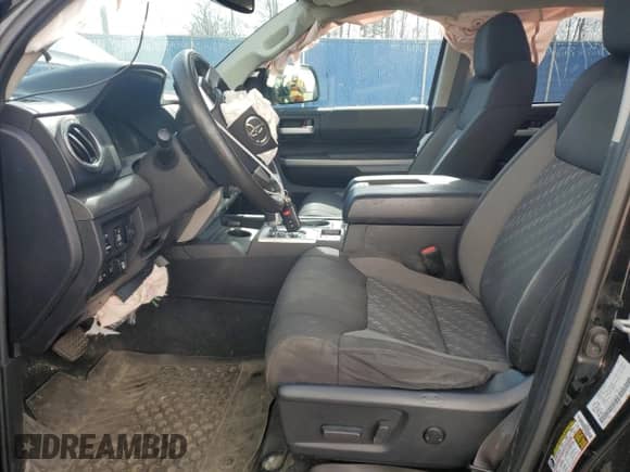 2021 Toyota Tundra SR5 with VIN 5TFDY5F13MX996740, listed as a Copart auction lot 56096205 with 157,370 mi miles and Salvage title. Bid and sale history available at DreamBid. Image 7.