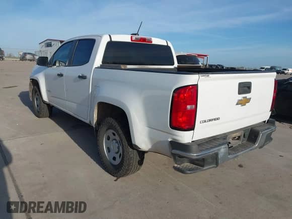 2020 Chevrolet Colorado 2WD Work Truck with VIN 1GCGSBEA1L1121575, listed as a IAAI auction lot 41786579 with 129,499 mi miles and . Bid and sale history available at DreamBid. Image 3.