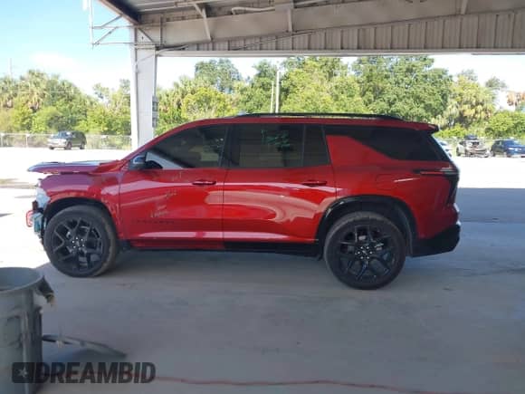 2024 Chevrolet Traverse FWD RS with VIN 1GNERLKS8RJ192634, listed as a IAAI auction lot 42983791 with 7,930 mi miles and . Bid and sale history available at DreamBid. Image 14.