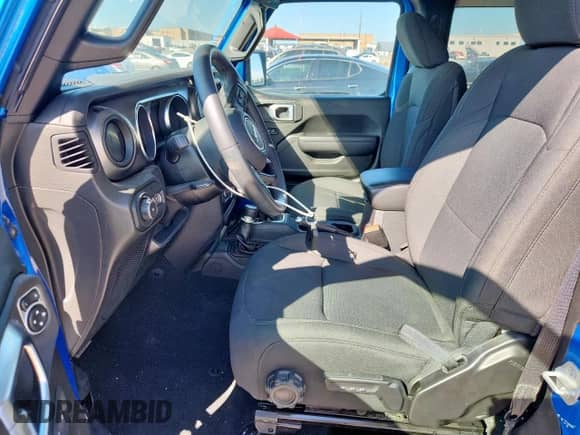 2021 Jeep Wrangler Sport S с VIN 1C4GJXAN0MW790739, выставлен на аукционе Copart как лот 81257425 с пробегом Не указан миль и Списание • Salvage title. История ставок и продаж доступна на DreamBid. Изображение 7.