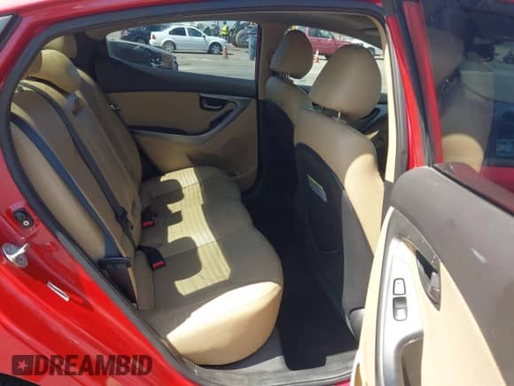 2013 Hyundai Elantra GLS with VIN KMHDH4AE6DU945833, listed as a IAAI auction lot 42392294 with 126,709 mi miles and . Bid and sale history available at DreamBid. Image 8.