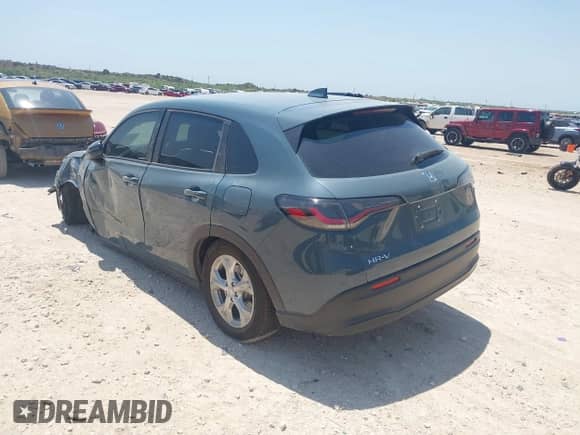 2025 Honda HR-V LX with VIN 3CZRZ1H31SM753421, listed as a IAAI auction lot 42942520 with 2,776 mi miles and . Bid and sale history available at DreamBid. Image 3.