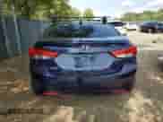2013 Hyundai Elantra GLS with VIN 5NPDH4AE3DH432005, listed as a Copart auction lot 71906945 with 201,214 mi miles and Salvage title. Bid and sale history available at DreamBid. Image 6.