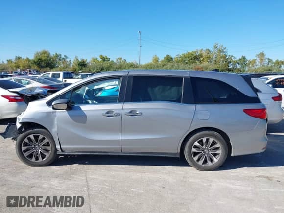 2023 Honda Odyssey EX-L с VIN 5FNRL6H62PB040957, выставлен на аукционе IAAI как лот 43310487 с пробегом Не указан миль и . История ставок и продаж доступна на DreamBid. Изображение 14.