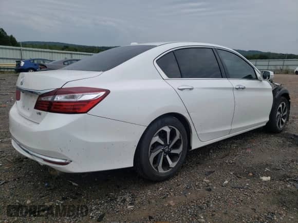2016 Honda Accord EX-L with VIN 1HGCR3F03GA005405, listed as a Copart auction lot 81889815 with 138,382 mi miles and Salvage title. Bid and sale history available at DreamBid. Image 3.