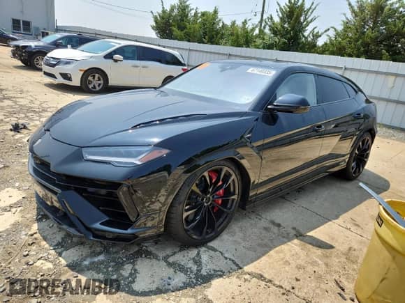 2024 Lamborghini Urus S with VIN ZPBUB3ZL8RLA33892, listed as a Copart auction lot 67140335 with Not provided miles and Salvage title. Bid and sale history available at DreamBid. Image 1.