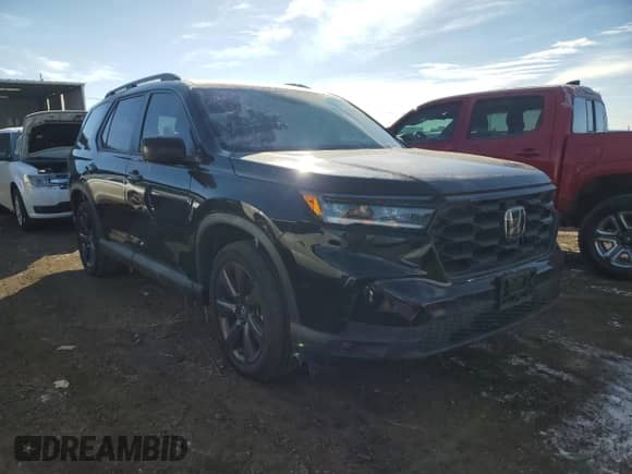 2023 Honda Pilot Sport z VIN 5FNYG1H33PB003487, wystawiony jako Copart lot #44644185 z przebiegiem 51 152 mil mil oraz Szkoda całkowita • Salvage title. Historia ofert i sprzedaży dostępna na DreamBid. Obrazek 4.