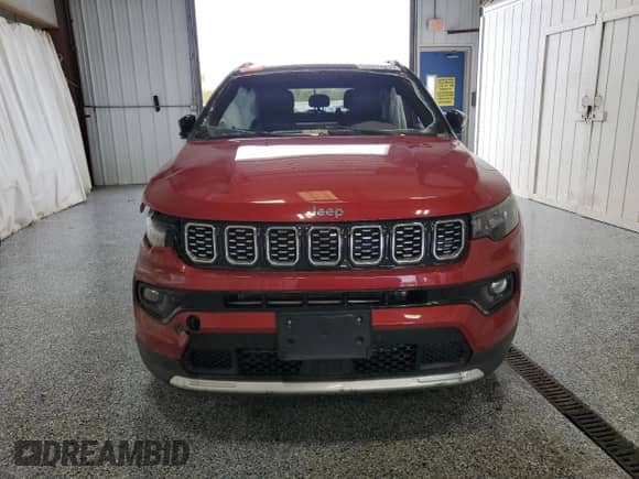 2025 Jeep Compass Limited z VIN 3C4NJDCN1ST545101, wystawiony jako Copart lot #86233755 z przebiegiem Nie podano mil oraz Szkoda całkowita • Salvage title. Historia ofert i sprzedaży dostępna na DreamBid. Obrazek 5.