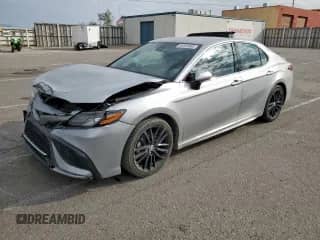 2023 Toyota Camry XSE with VIN 4T1K61AK2PU808524, listed as a Copart auction lot 85197865 with 70,610 mi miles and Salvage title. Bid and sale history available at DreamBid. Image 1.
