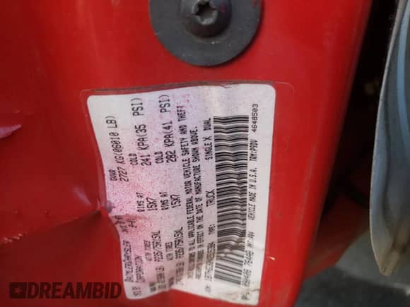 2002 Dodge Dakota Sport с VIN 1B7HG38NX2S515384, выставлен на аукционе Copart как лот 80640954 с пробегом 247 495 миль миль и Списание • Salvage title. История ставок и продаж доступна на DreamBid. Изображение 12.