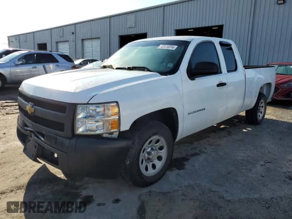 2012 Chevrolet Silverado 1500 Work Truck with VIN 1GCRCPEA2CZ228848, listed as a Copart auction lot 72373374 with 122,685 mi miles and Salvage title. Bid and sale history available at DreamBid. Image 1.