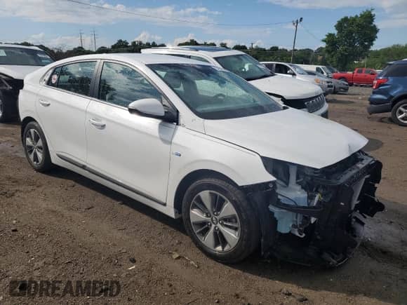 2019 Hyundai Ioniq Limited z VIN KMHC75LD8KU158775, wystawiony jako Copart lot #57900894 z przebiegiem 35 474 mil mil oraz Szkoda całkowita • Salvage title. Historia ofert i sprzedaży dostępna na DreamBid. Obrazek 4.