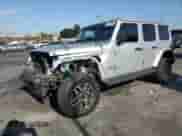 2024 Jeep Wrangler Sahara с VIN 1C4PJXEN2RW129215, выставлен на аукционе Copart как лот 69625995 с пробегом 44 323 миль миль и Списание • Salvage title. История ставок и продаж доступна на DreamBid. Изображение 1.
