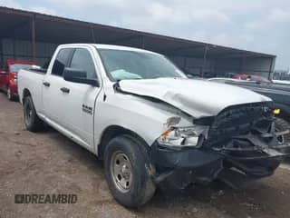 2018 Ram 1500 Tradesman z VIN 1C6RR6FGXJS256213, wystawiony jako IAAI lot #42891281 z przebiegiem 189 948 mil mil oraz . Historia ofert i sprzedaży dostępna na DreamBid. Obrazek 1.