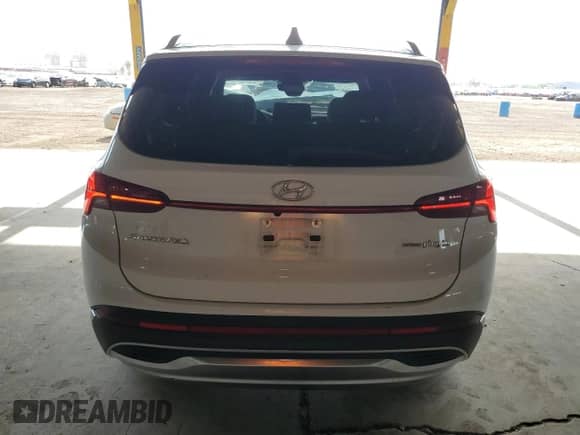 2022 Hyundai Santa Fe SEL Convenience with VIN KM8S6DA28NU036884, listed as a Copart auction lot 57710335 with 47,748 mi miles and Salvage title. Bid and sale history available at DreamBid. Image 6.