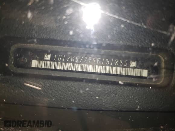 2009 Chevrolet Malibu LTZ with VIN 1G1ZK57779F131835, listed as a Copart auction lot 71984285 with 81,310 mi miles and Salvage title. Bid and sale history available at DreamBid. Image 12.