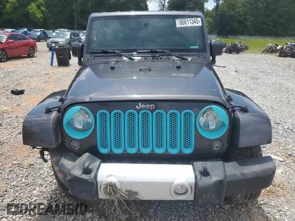 2014 Jeep Wrangler Sahara with VIN 1C4AJWBG8EL248291, listed as a Copart auction lot 60611345 with 84,777 mi miles and Salvage title. Bid and sale history available at DreamBid. Image 5.
