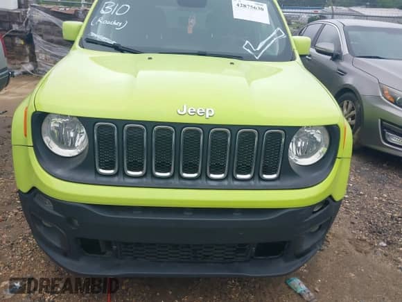 2018 Jeep Renegade Latitude with VIN ZACCJABB5JPH83309, listed as a IAAI auction lot 42875630 with 183,251 mi miles and . Bid and sale history available at DreamBid. Image 13.
