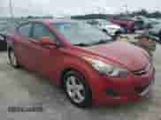 2013 Hyundai Elantra GLS with VIN KMHDH4AE3DU766584, listed as a Copart auction lot 63911625 with 118,823 mi miles and Clean title. Bid and sale history available at DreamBid. Image 4.