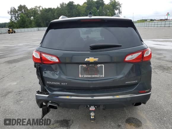 2020 Chevrolet Equinox Premier with VIN 3GNAXPEX2LS588048, listed as a Copart auction lot 80175905 with 124,723 mi miles and Clean title. Bid and sale history available at DreamBid. Image 6.