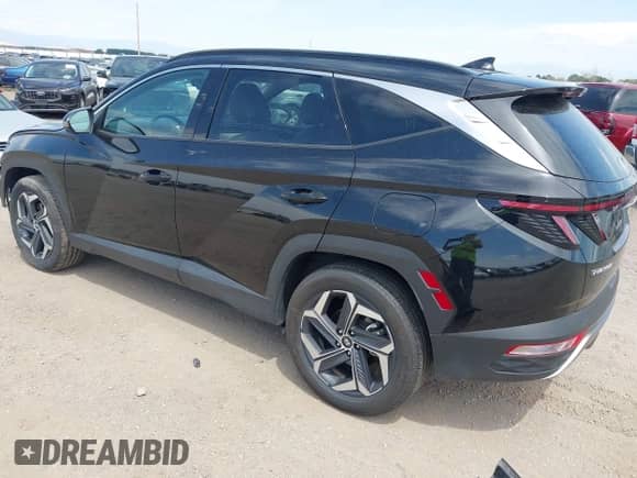 2024 Hyundai Tucson Limited with VIN KM8JFDD28RU161980, listed as a IAAI auction lot 42772308 with 20,614 mi miles and . Bid and sale history available at DreamBid. Image 3.