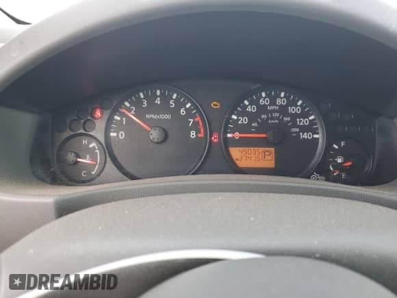 2021 Nissan Frontier SV with VIN 1N6ED0EA7MN701233, listed as a Copart auction lot 63864655 with 49,035 mi miles and Salvage title. Bid and sale history available at DreamBid. Image 9.