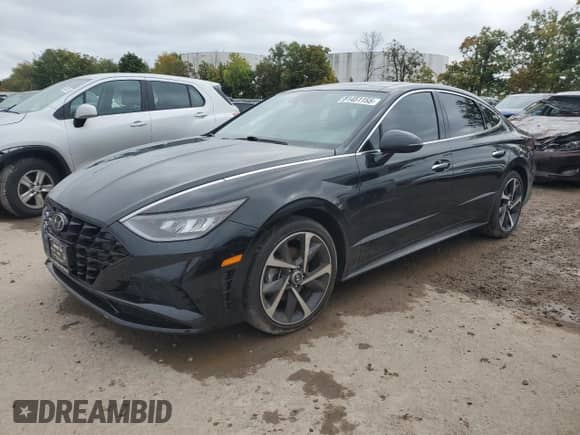 2022 Hyundai Sonata SEL Plus с VIN KMHL44J25NA235094, выставлен на аукционе Copart как лот 81451155 с пробегом 15 850 миль миль и Списание • Salvage title. История ставок и продаж доступна на DreamBid. Изображение 1.