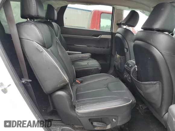 2023 Hyundai Palisade XRT with VIN KM8R34GE3PU544904, listed as a Copart auction lot 56011025 with 110,480 mi miles and Salvage title. Bid and sale history available at DreamBid. Image 11.