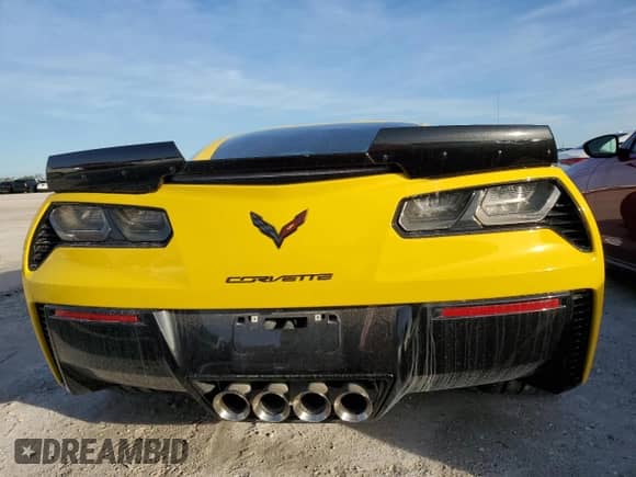 2019 Chevrolet Corvette Z06 3LZ with VIN 1G1YU2D64K5605123, listed as a Copart auction lot 74478664 with 10,124 mi miles and Salvage title. Bid and sale history available at DreamBid. Image 6.