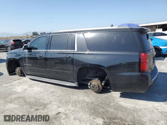 2017 Chevrolet Suburban Premier с VIN 1GNSKJKC4HR207022, выставлен на аукционе Copart как лот 60662095 с пробегом 97 164 миль миль и Списание • Salvage title. История ставок и продаж доступна на DreamBid. Изображение 2.