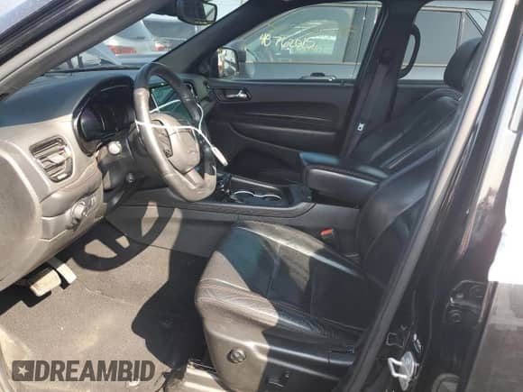 2023 Dodge Durango R/T Plus z VIN 1C4SDJCT6PC550997, wystawiony jako Copart lot #58369295 z przebiegiem 84 230 mil mil oraz Czysty tytuł • Clean title. Historia ofert i sprzedaży dostępna na DreamBid. Obrazek 7.