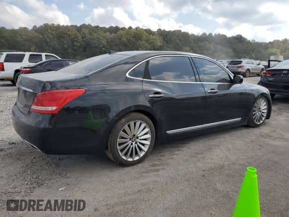 2016 Hyundai Equus Signature with VIN KMHGH4JH5GU105733, listed as a Copart auction lot 78307434 with 107,169 mi miles and Clean title. Bid and sale history available at DreamBid. Image 3.