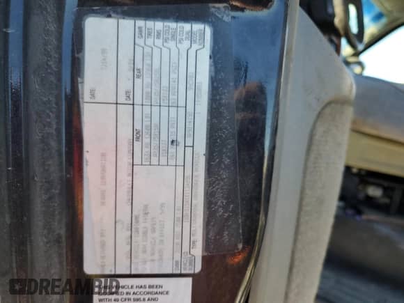 1999 Chevrolet Express с VIN 1GBFG15RXX1134896, выставлен на аукционе Copart как лот 88813845 с пробегом 267 795 миль миль и Чистый • Clean title. История ставок и продаж доступна на DreamBid. Изображение 14.