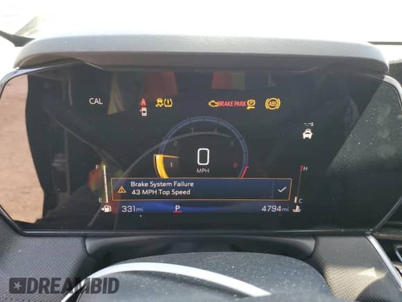 2024 Chevrolet TrailBlazer LT with VIN KL79MPSL2RB094991, listed as a Copart auction lot 64328055 with 4,794 mi miles and Salvage title. Bid and sale history available at DreamBid. Image 9.