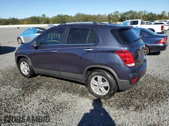 2019 Chevrolet Trax LT с VIN 3GNCJLSB2KL255031, выставлен на аукционе Copart как лот 46375625 с пробегом 39 774 миль миль и На запчасти • Non repairable. История ставок и продаж доступна на DreamBid. Изображение 2.