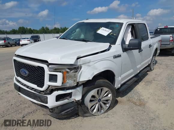 2018 Ford F-150 XL z VIN 1FTEW1E51JFC11589, wystawiony jako IAAI lot #42828323 z przebiegiem 102 847 mil mil oraz . Historia ofert i sprzedaży dostępna na DreamBid. Obrazek 2.