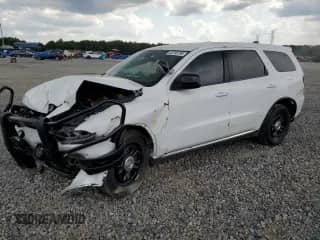 2023 Dodge Durango Pursuit z VIN 1C4RDJFG4PC587947, wystawiony jako Copart lot #53756795 z przebiegiem Nie podano mil oraz Szkoda całkowita • Salvage title. Historia ofert i sprzedaży dostępna na DreamBid. Obrazek 1.