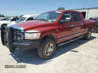 2006 Dodge 2500 Laramie with VIN 3D7KS29C16G230099, listed as a Copart auction lot 66098165 with 260,588 mi miles and Salvage title. Bid and sale history available at DreamBid. Image 1.